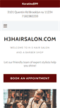 Mobile Screenshot of h3hairsalon.com